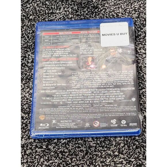 Blu-Ray Terminator 3 Rise of the Machines -Sealed #A85 - Picture 2 of 3